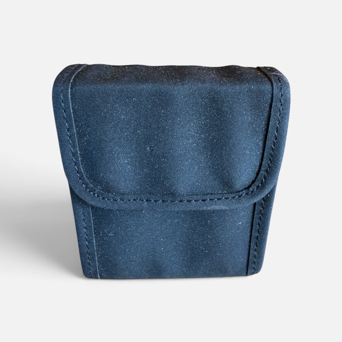 Black Fabric Lancôme Two-lipstick Mirror Case