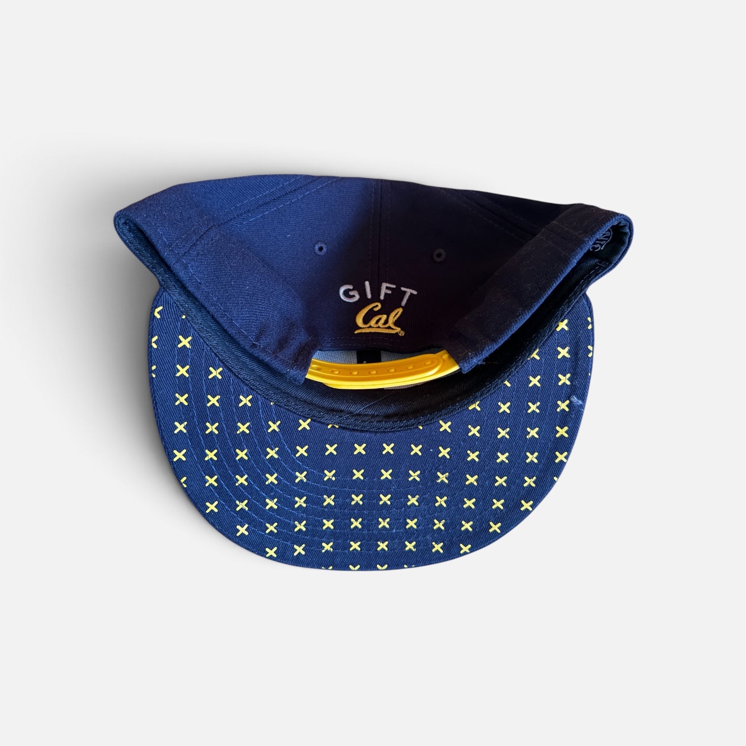 Men's Navy Blue New Era 9FIFTY Snapback, Cal Berkeley Mascot, Oski the Bear, Baseball Cap