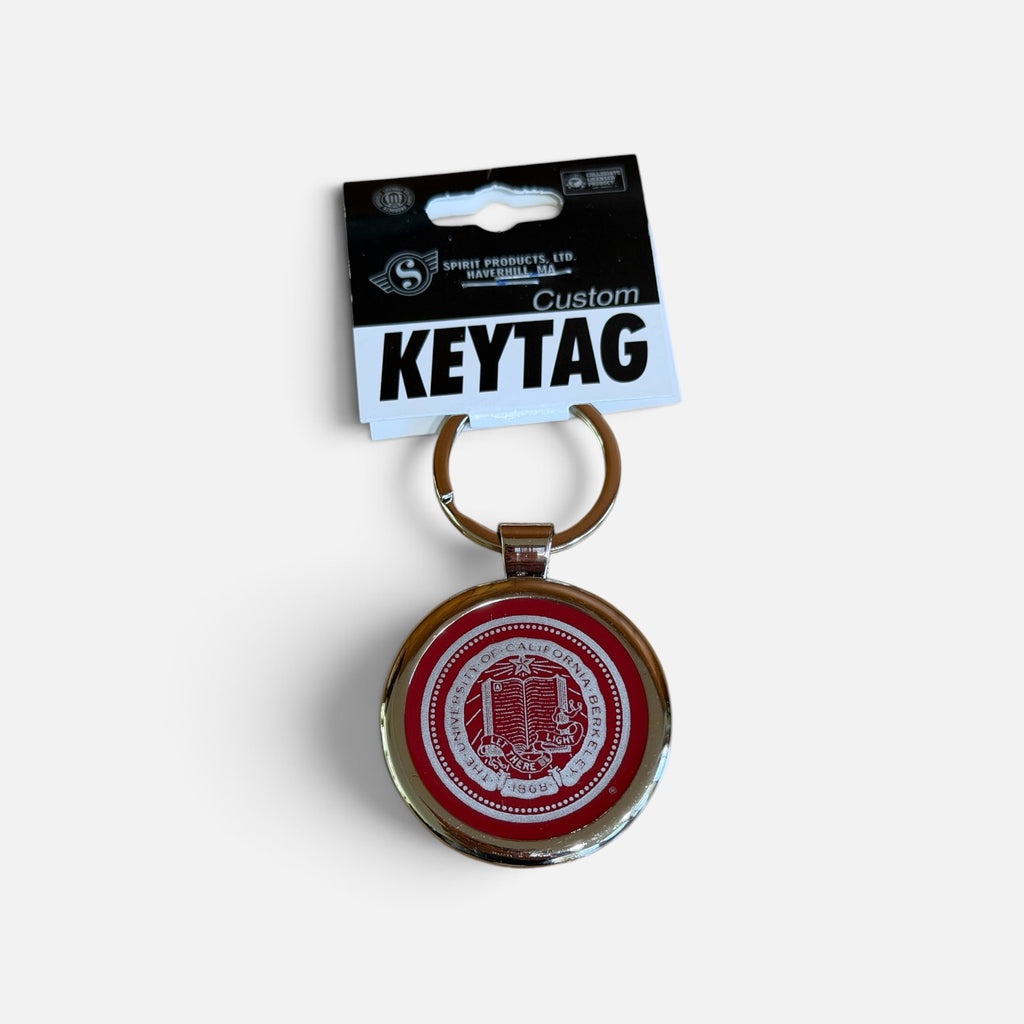 The Official University of California, Berkeley Seal, Metal Keychain