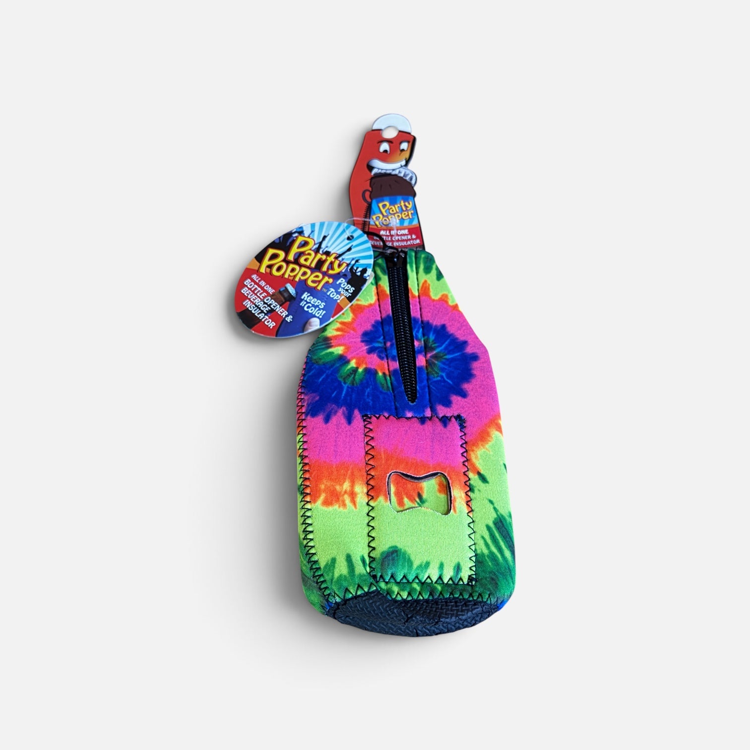 UC Berkeley Tie-Dye All in One Bottle Opener & Beverage Insulator