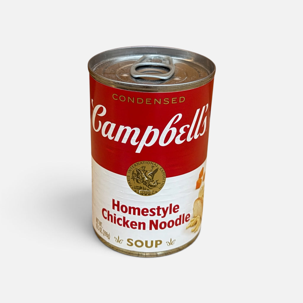 10.5-ounce Pop-Top Can of Campbell's Condensed Homestyle Chicken Noodle Soup