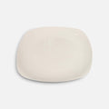Royal Norfolk Contemporary White Stoneware Square Plate 7"D