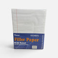 A Pack of Penway Wide Ruled Filler Paper 150 Sheets 10.5" x 8"