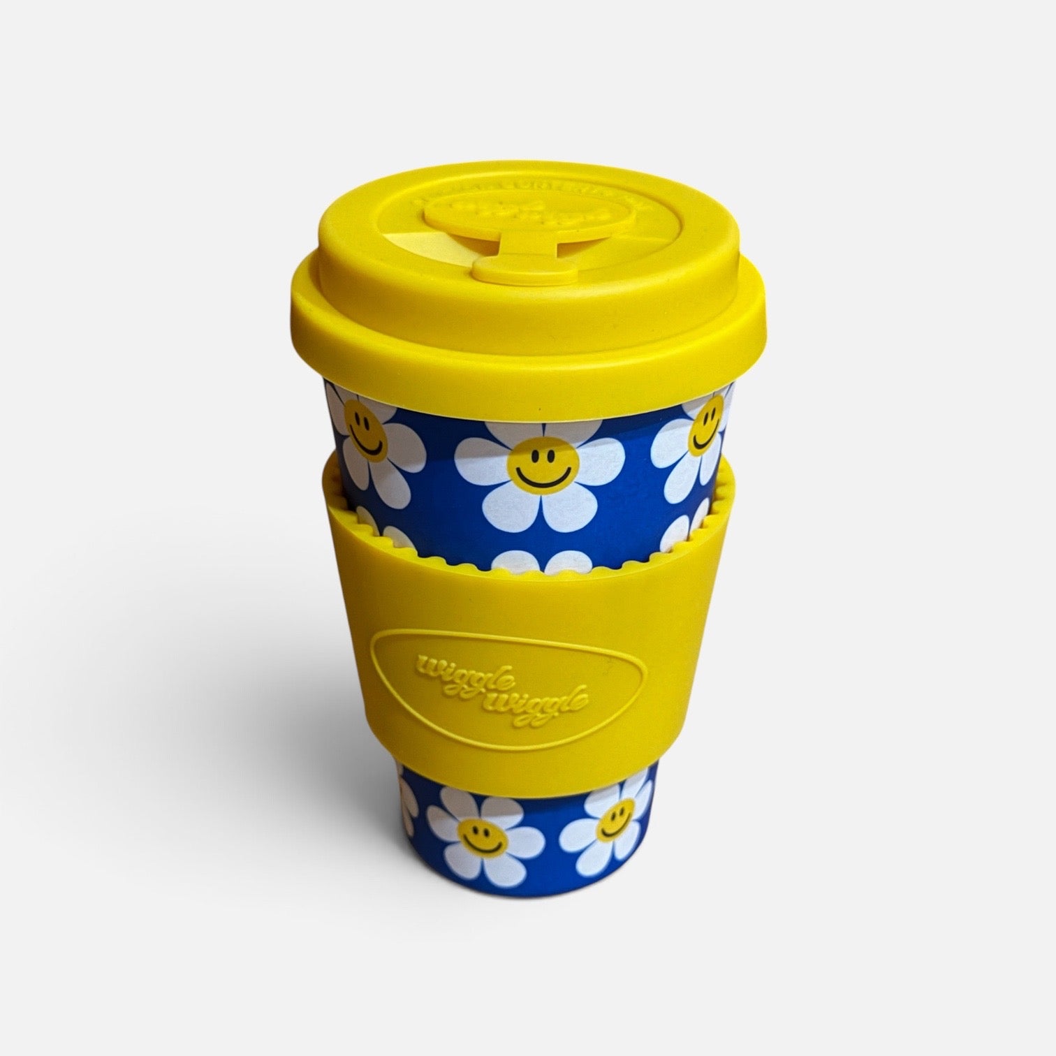 Wiggle Wiggle Bamboo Eco Mug Smile We Love Blue Edition *Volunteers Only*