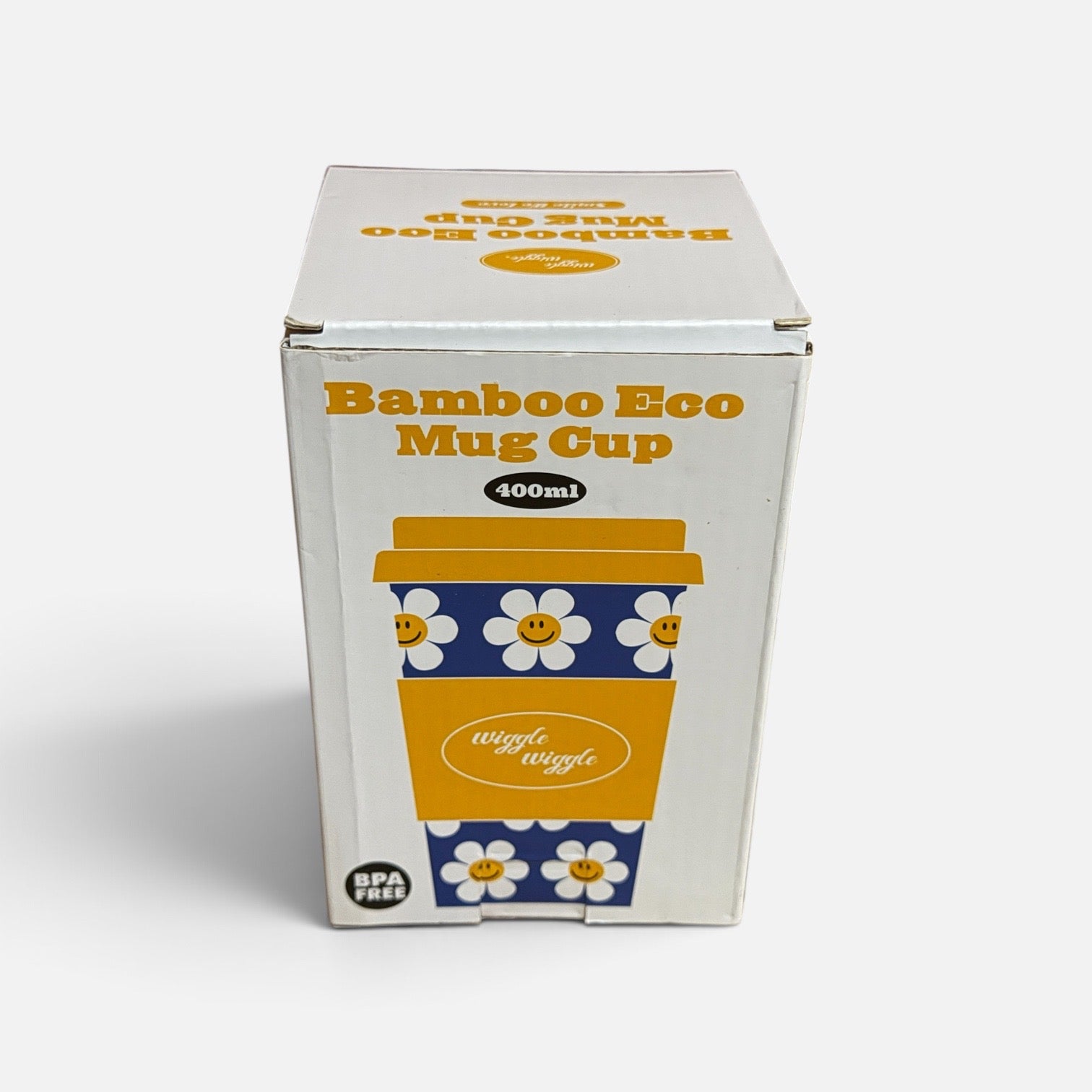 Wiggle Wiggle Bamboo Eco Mug Smile We Love Blue Edition *Volunteers Only*