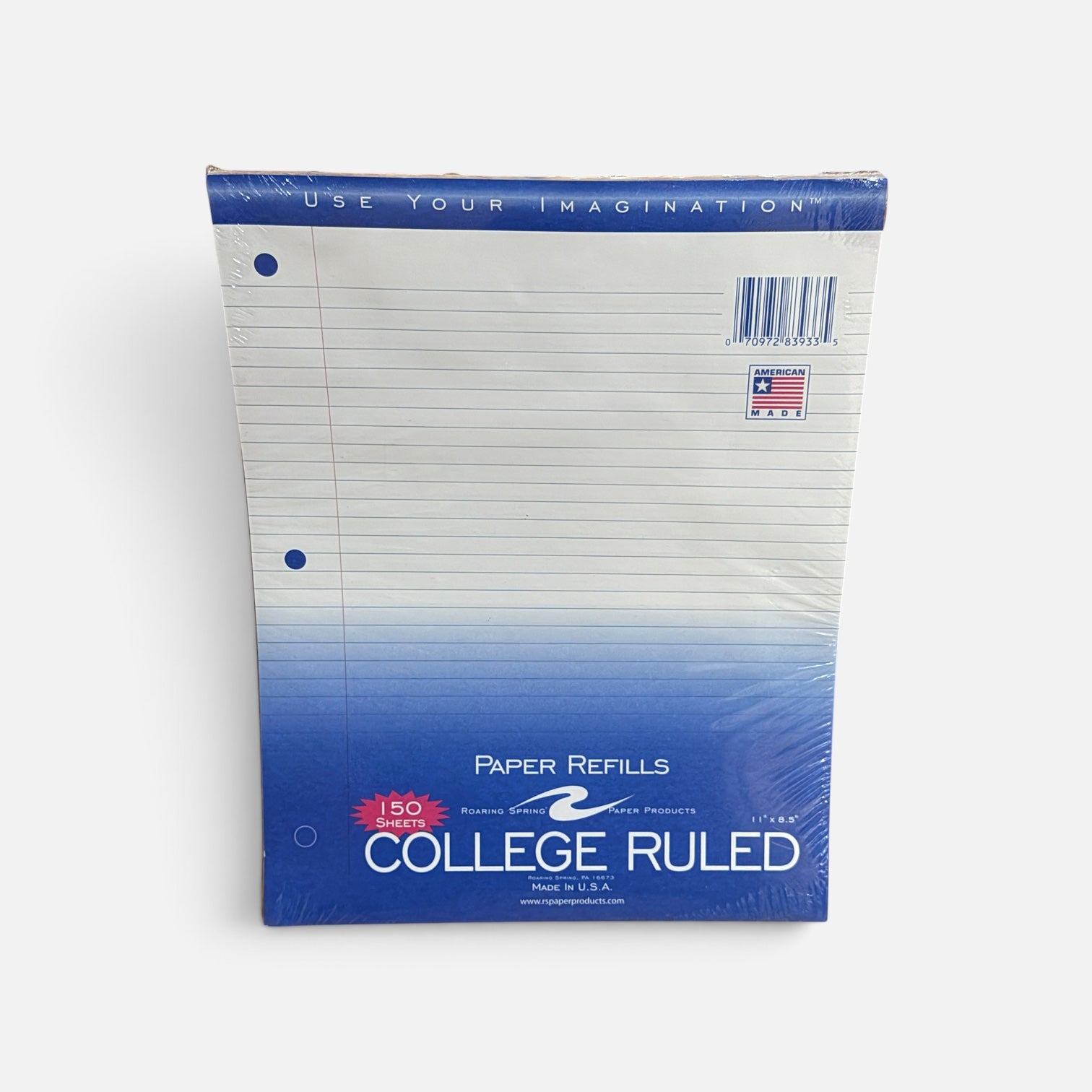 Roaring Spring College Ruled Filler Paper -150 Sheets
