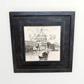 Professional Framed Wood Plaque "Santa Maria Della Salute Venice Italy Canal" Wall Art 20"x20"
