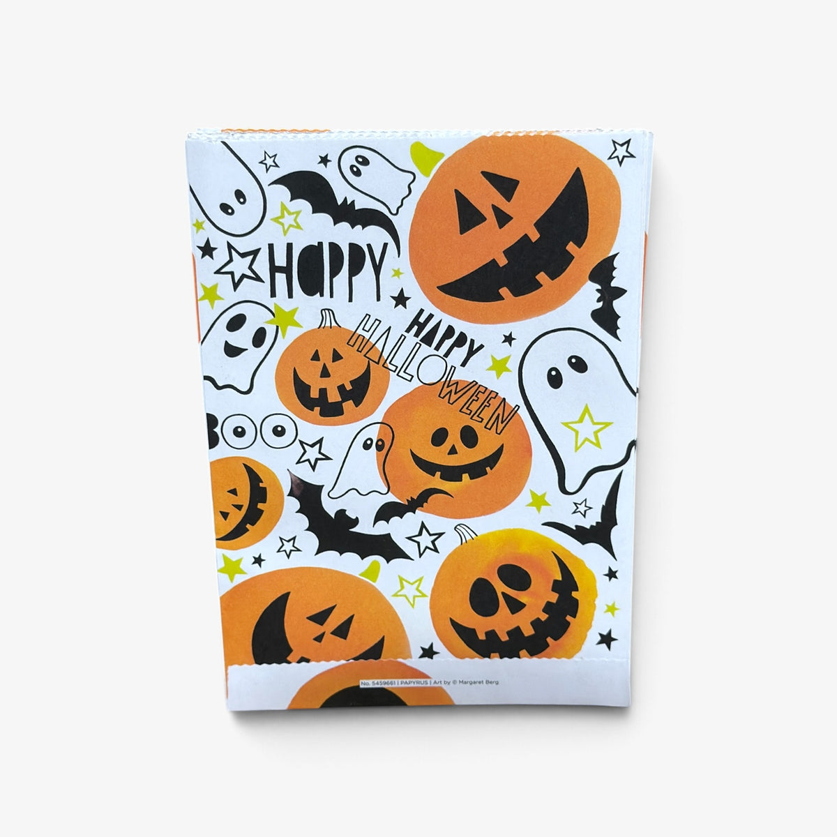 Pack of 8 Vintage Halloween Treat Bags 5" x 7"