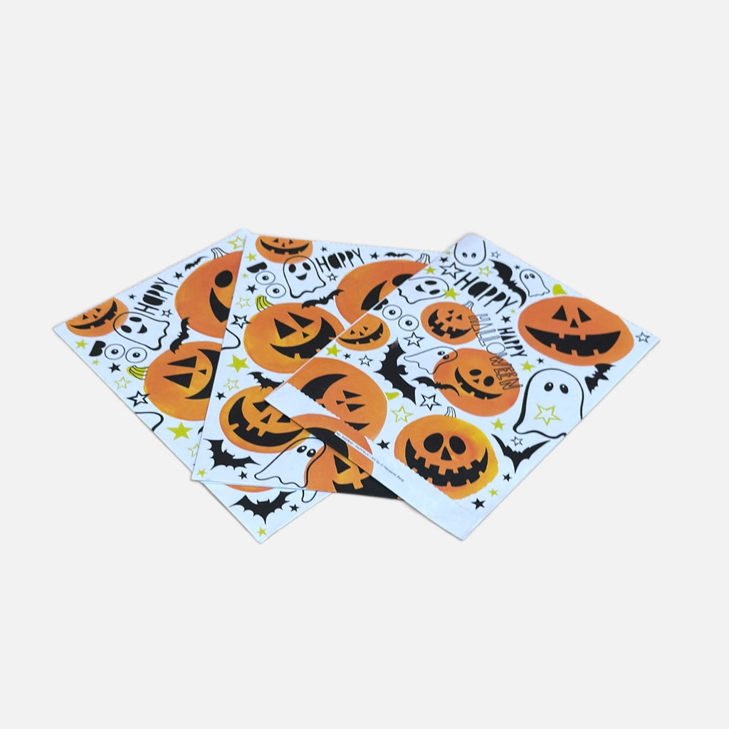 Pack of 8 Vintage Halloween Treat Bags 5" x 7"