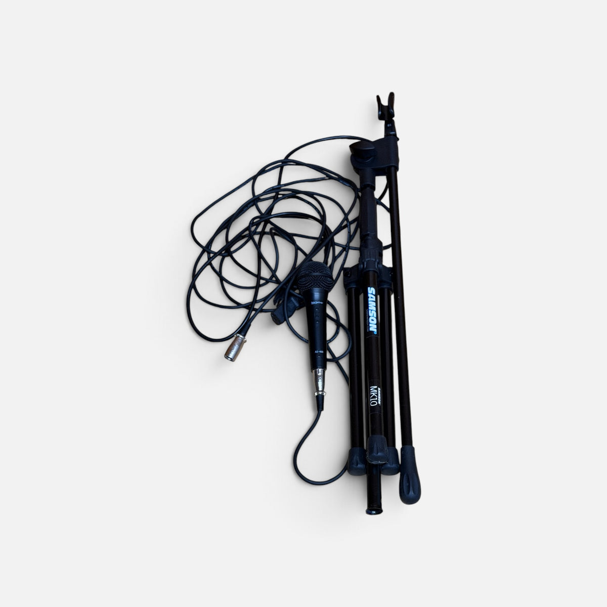 Samson VP10 Value Pack Includes R21S Mic, MK10 Boom Stand, Mic Clip, and 19.5' Mic Cable *Volunteer Exclusives*