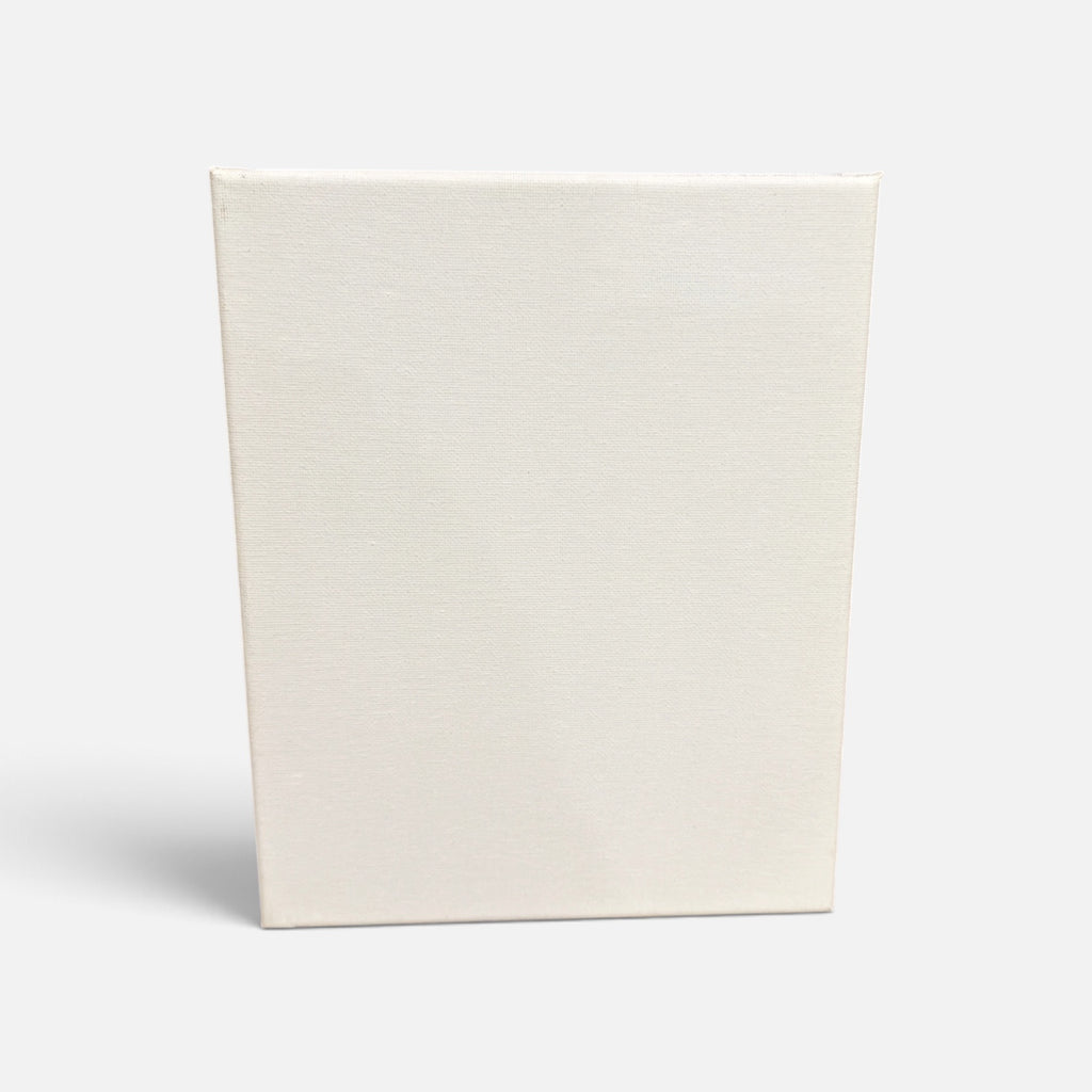 White Cotton Duck Canvas 8 x10