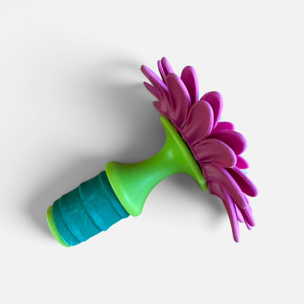 Vigar Flower Power Daisy Silicone Bottle Stopper