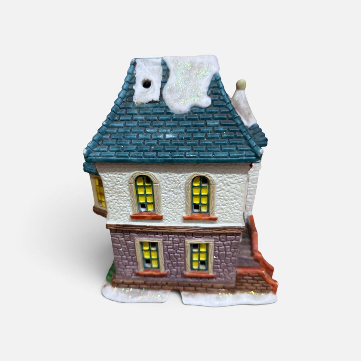 Vintage 1996 Trim A Home Bayberry House Ceramic Christmas Village Building 5" x 3.25" x 7"