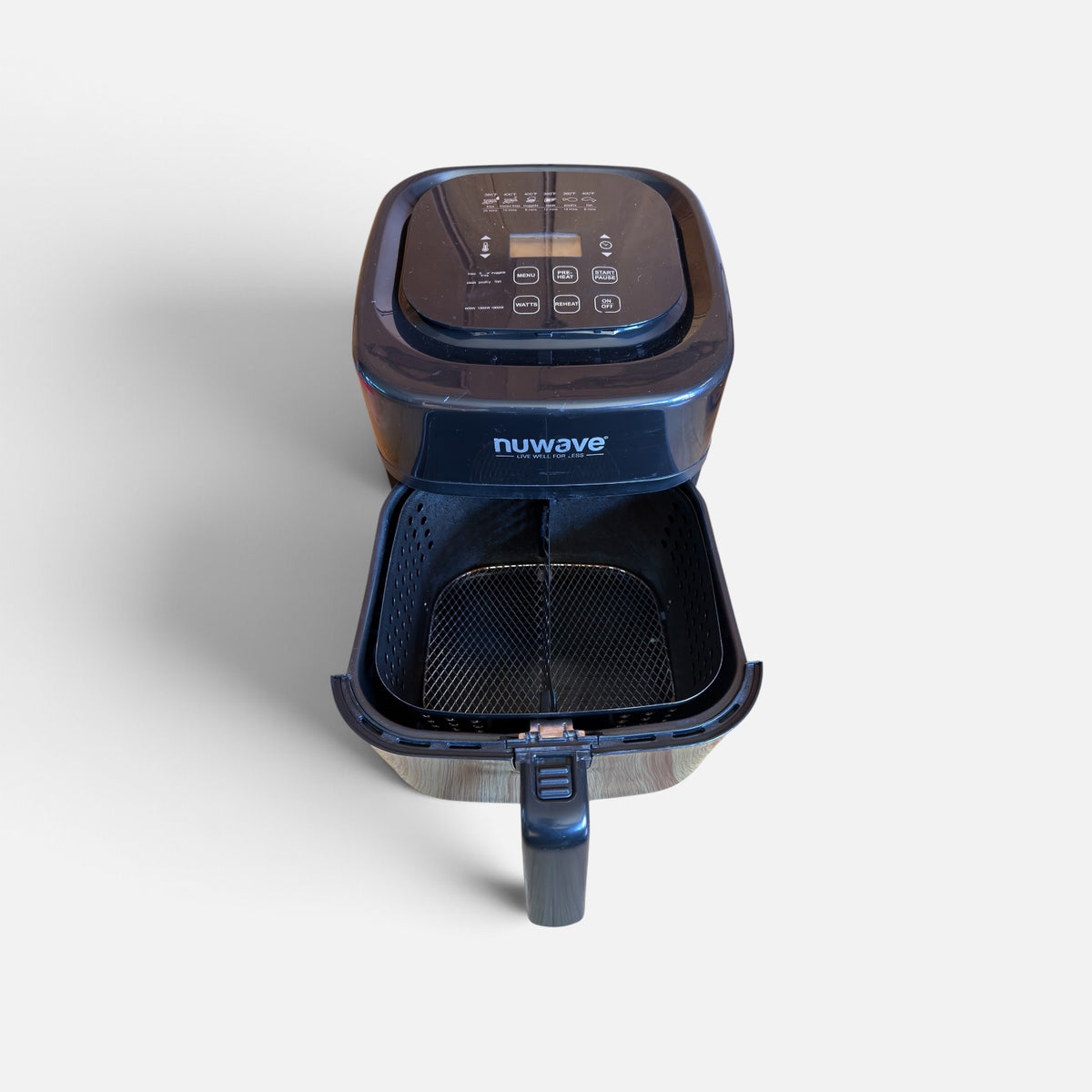 Nuwave Brio 6-Quart Air Fryer with Temperature Probe and Smart Cooking Programs for Even and Fast Cooking, Gourmet *Volunteer Exclusives*