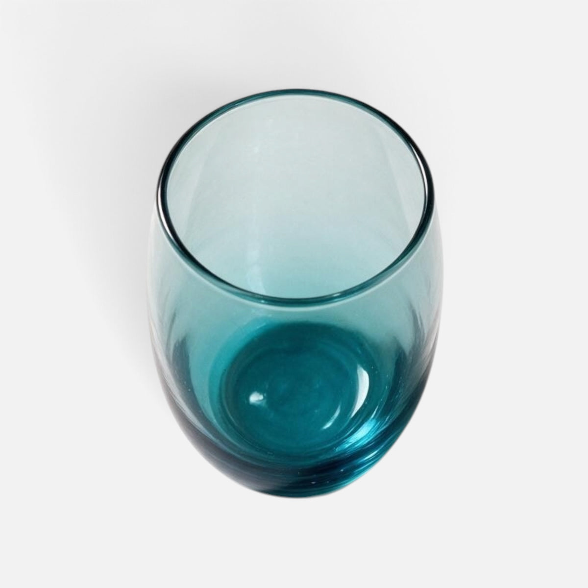 Talianna Ombré 3-Piece Stemless Wine Glass Set Sky Blue *Volunteer Exclusives*