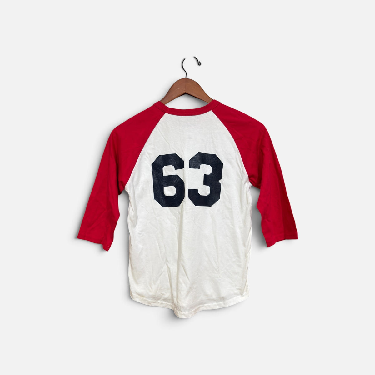 Sport-Tek Youth "Albany Little League" Red 3/4-Sleeve Raglan Baseball T-Shirt Size: S