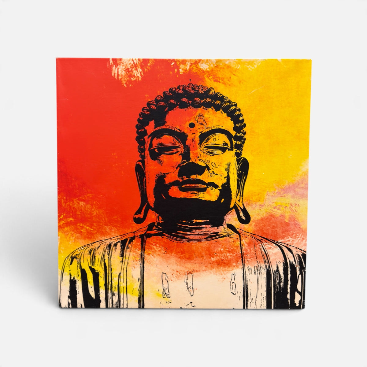 Buddha Canvas Wall Art 26" x 26"