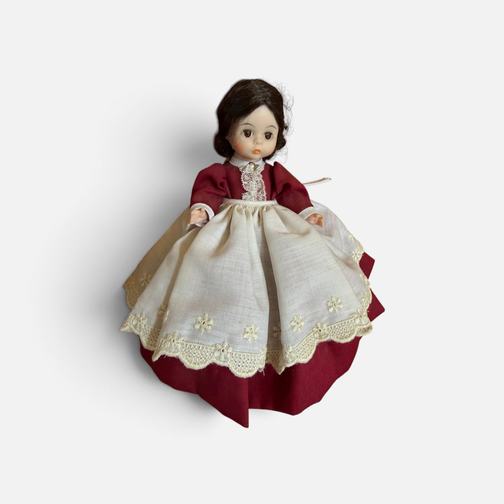 Vintage Madame Alexander "Marmee" Collectible Doll from the Little Women Series with Metal Stand 8"H