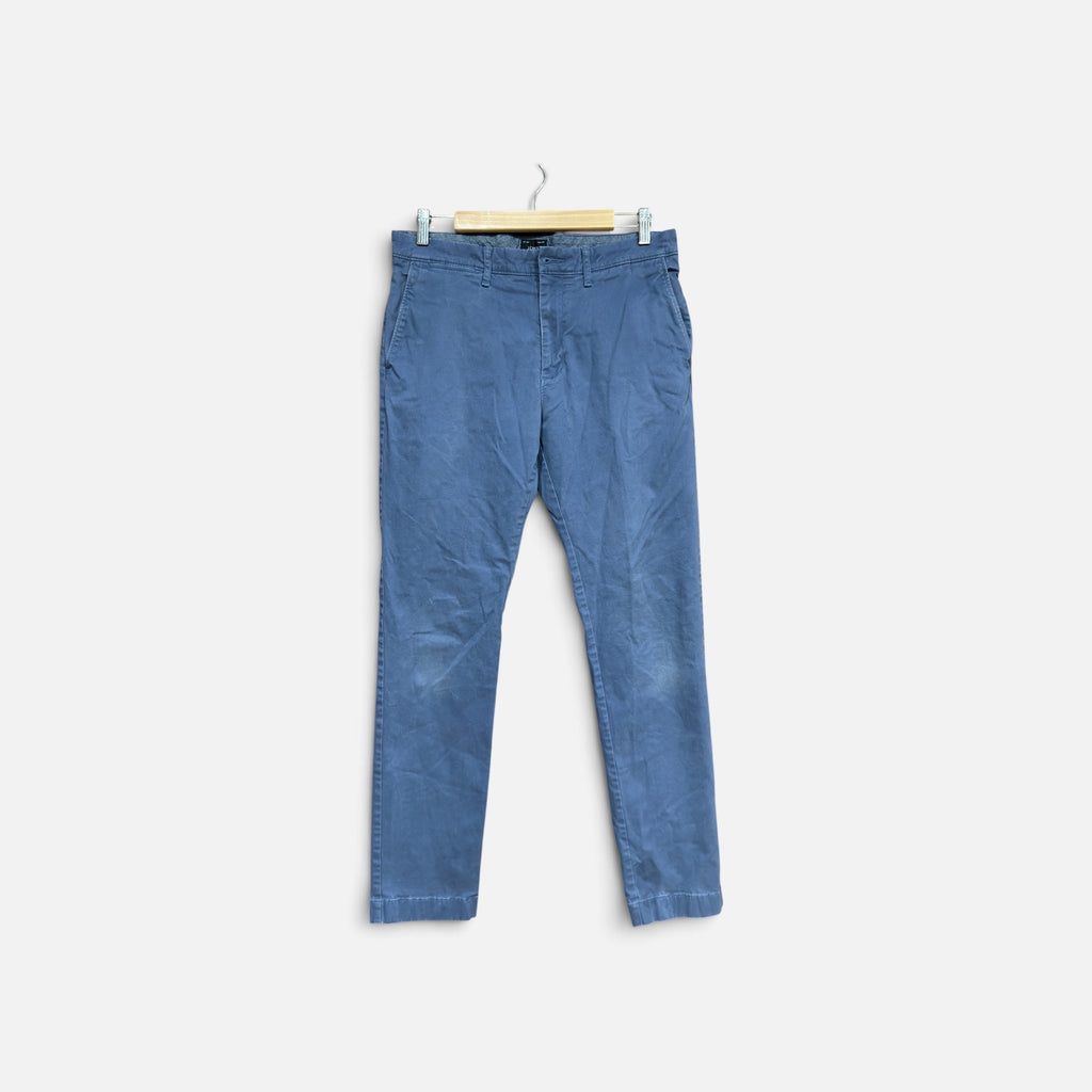 J. Crew Men's Slim-fit Chino Pant Overcast Blue, Size: 31W x 32L