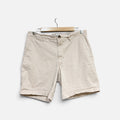 Goodfellow & Co Men's 42/7” Linden Flat Front Chino Shorts Solid Khaki,Size: 32