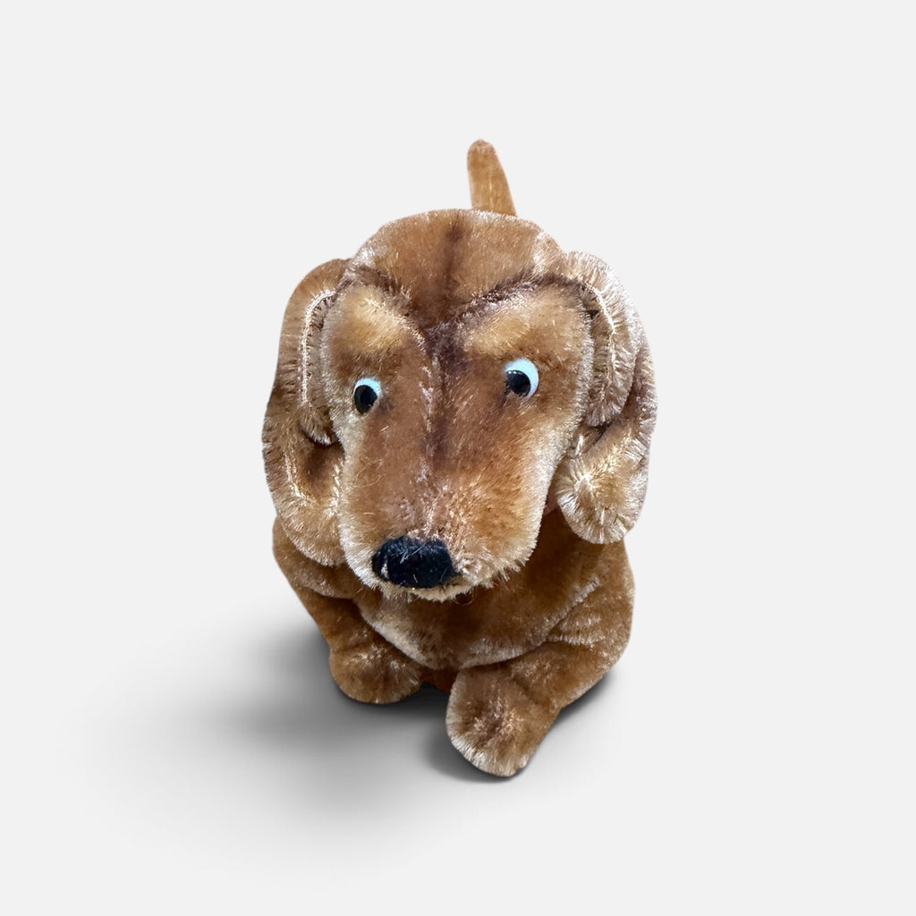 Vintage 1950s Steiff "Hexie" Dachshund Plush 11"