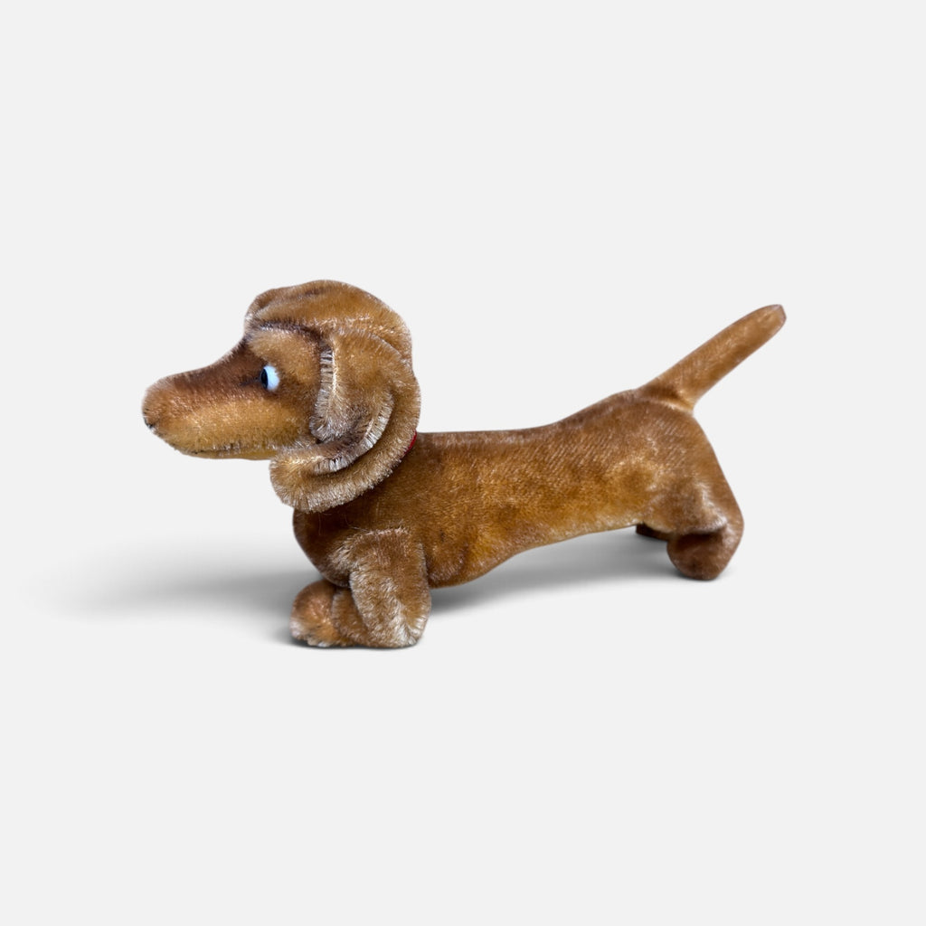 Vintage 1950s Steiff "Hexie" Dachshund Plush 11"