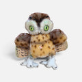 1950s Steiff OWL Wittie Small Stuffed Animals Original Germany