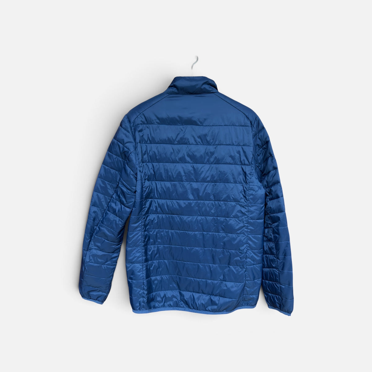Amazon Essentials Men's Packable Lightweight Water-Resistant Puffer Jacket Blue Size: S