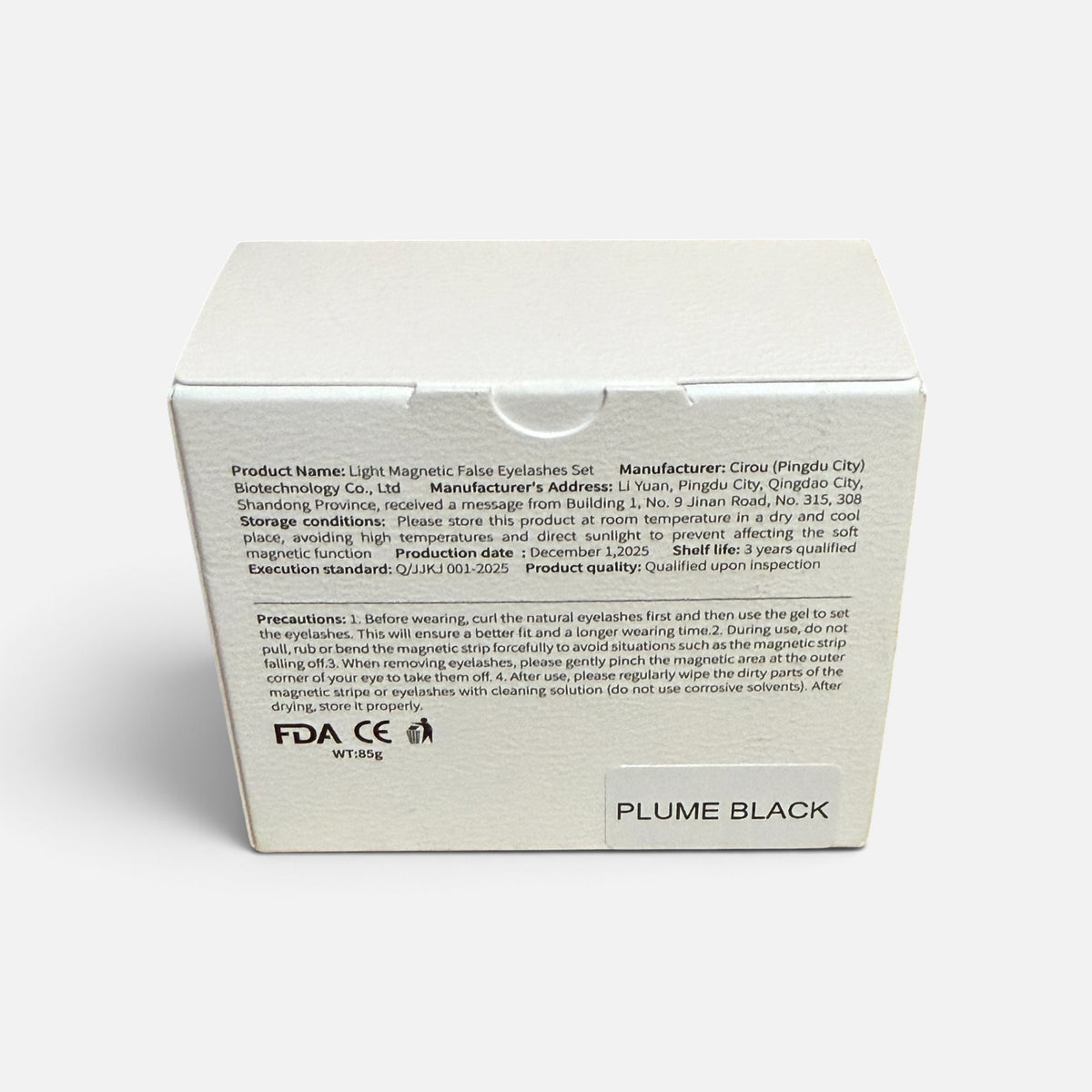 Bloom Beautifully Light Magnetic Eyelashes Plume Black - Limit One Per Person