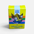 Vintage Cake Mate 12 Birthday Candle Holders