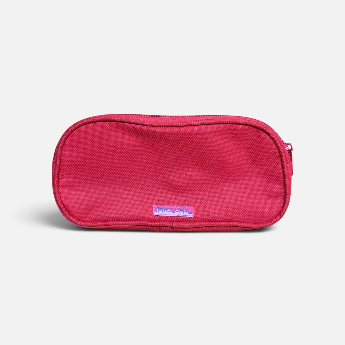 Stephen Joseph Ladybug Pencil Pouch Pink 9" x 4" x 0.5"