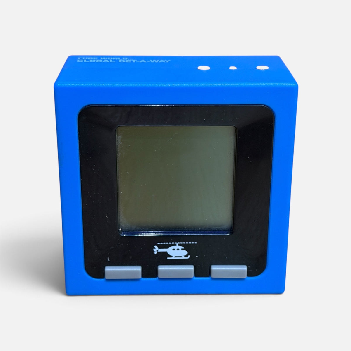 Vintage Radica Cube World Global Get-A-Way Blue