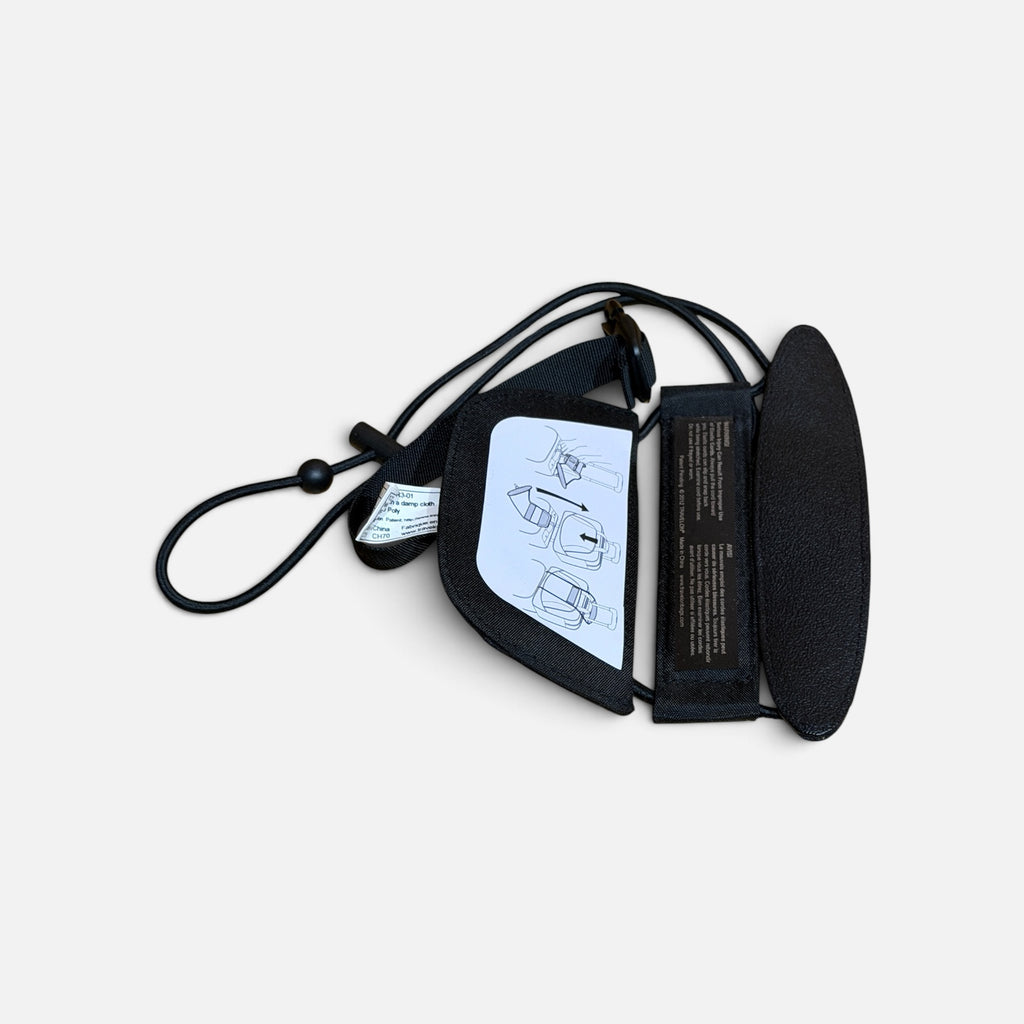 Travelon Bag Bungee® - Black Carry Two Bags As One, Size: 8.25" x 20" x 1.7"