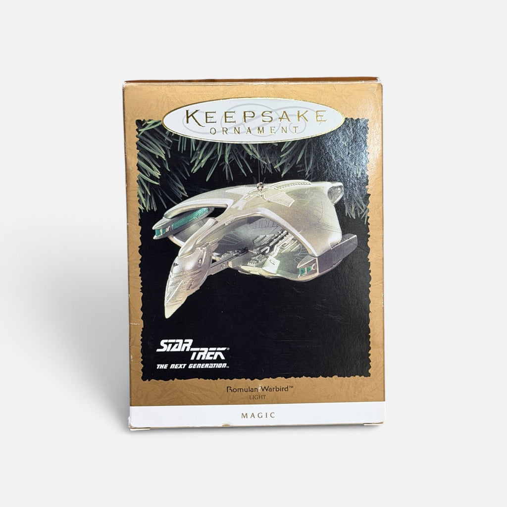 Vintage 1995 Hallmark Keepsake Ornament: Romulan Warbird from Star Trek: The Next Generation