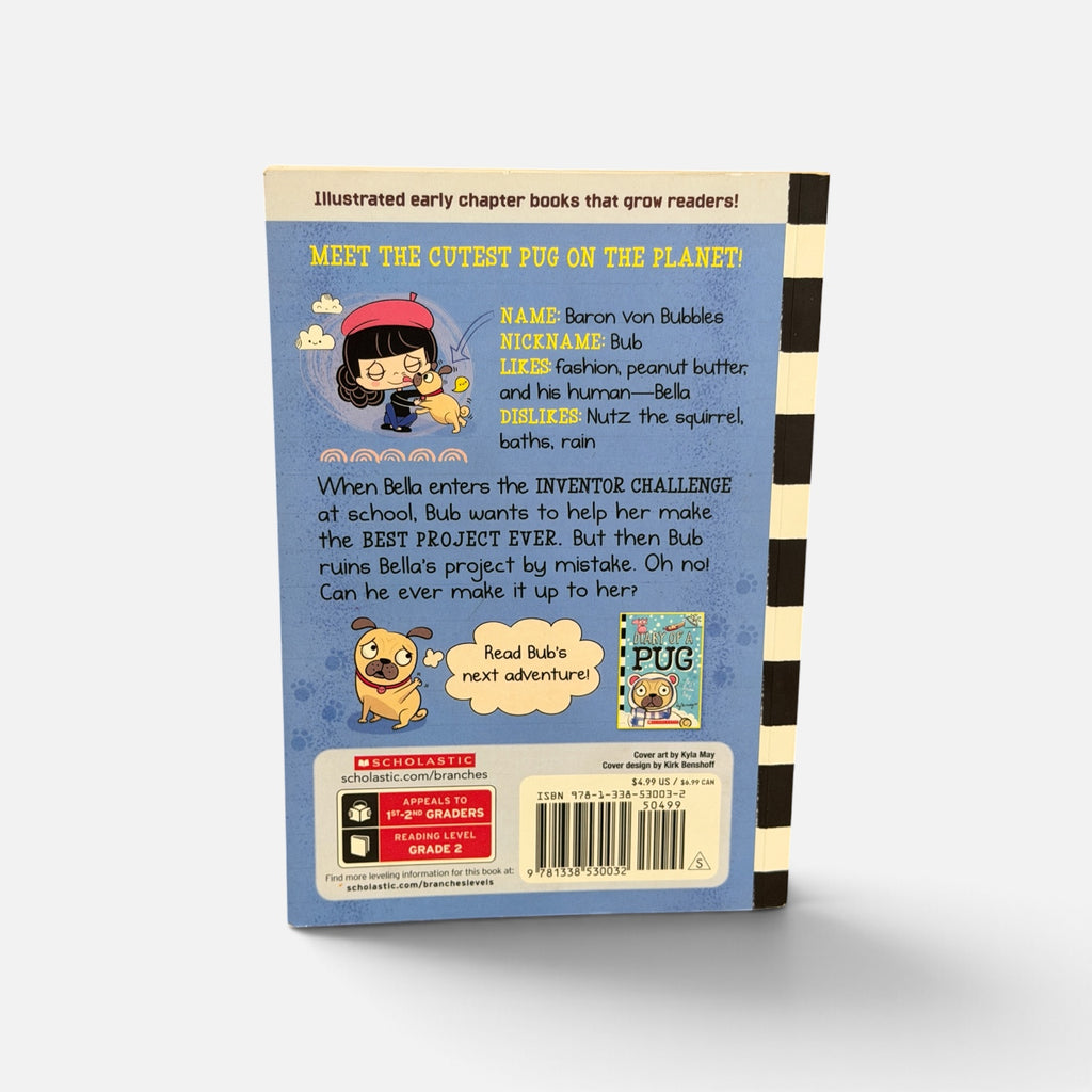 Pug Blasts Off: A Branches Book (Diary of a Pug #1), Volume 1 - by Kyla May (Paperback)