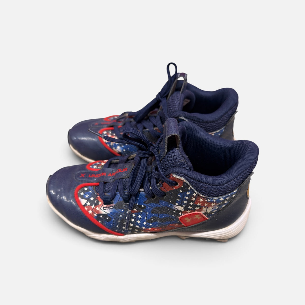 Under Armour Harper Jr. USA / Freedom Molded Baseball Cleats Size: 2.5Y