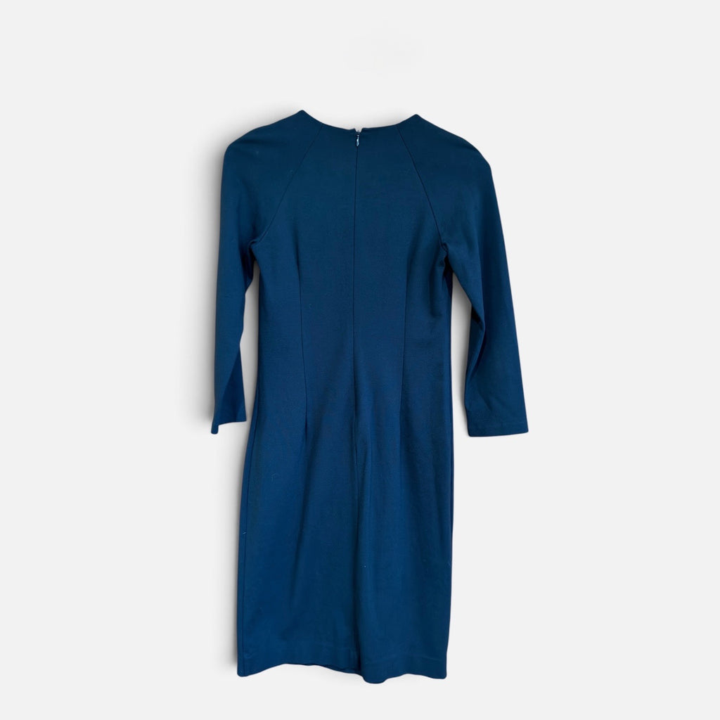 Banana Republic 3/4 Sleeve Sheath Dress Black Size 4