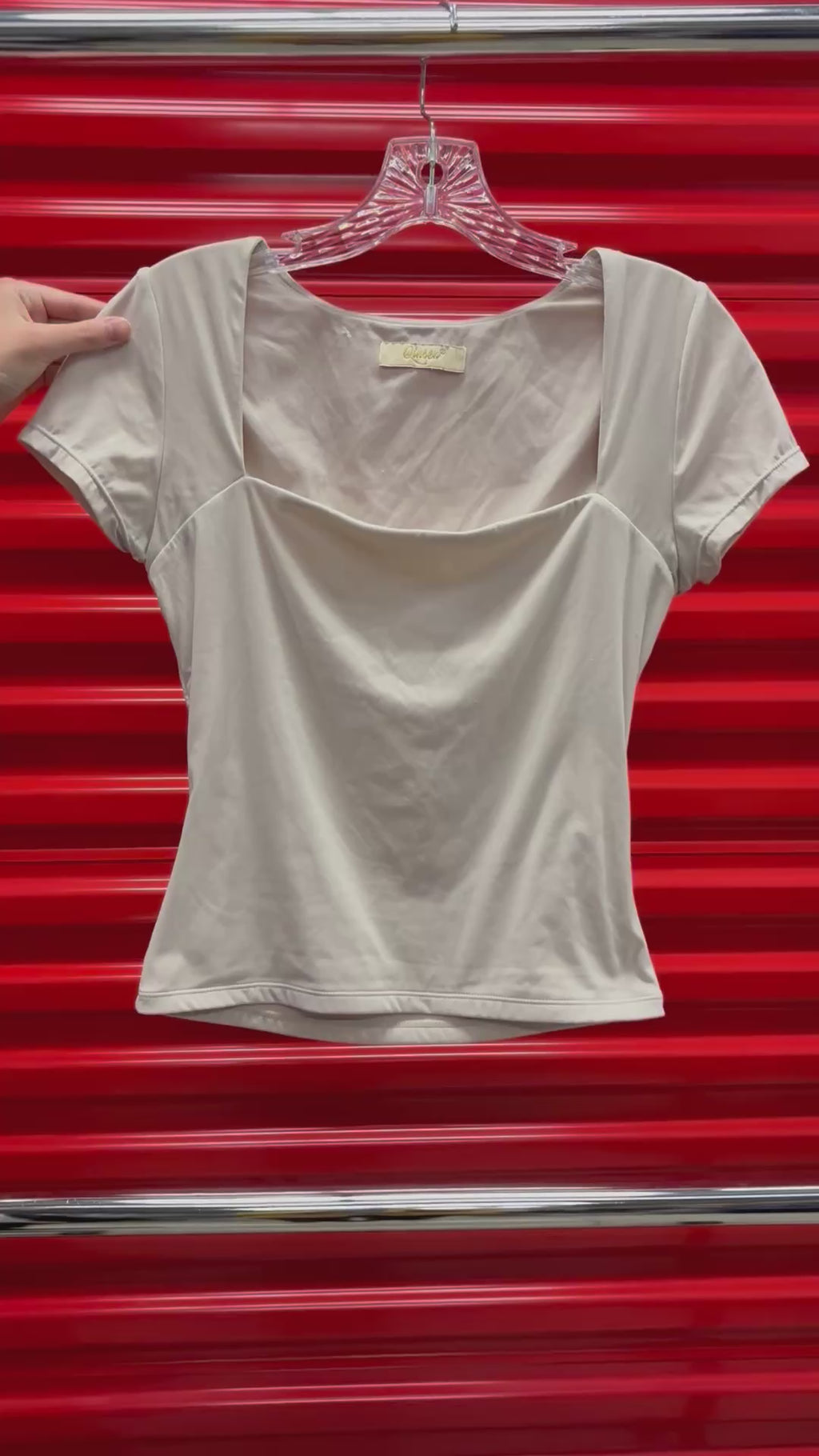 Women's Kingston Square Neck Top Size:S