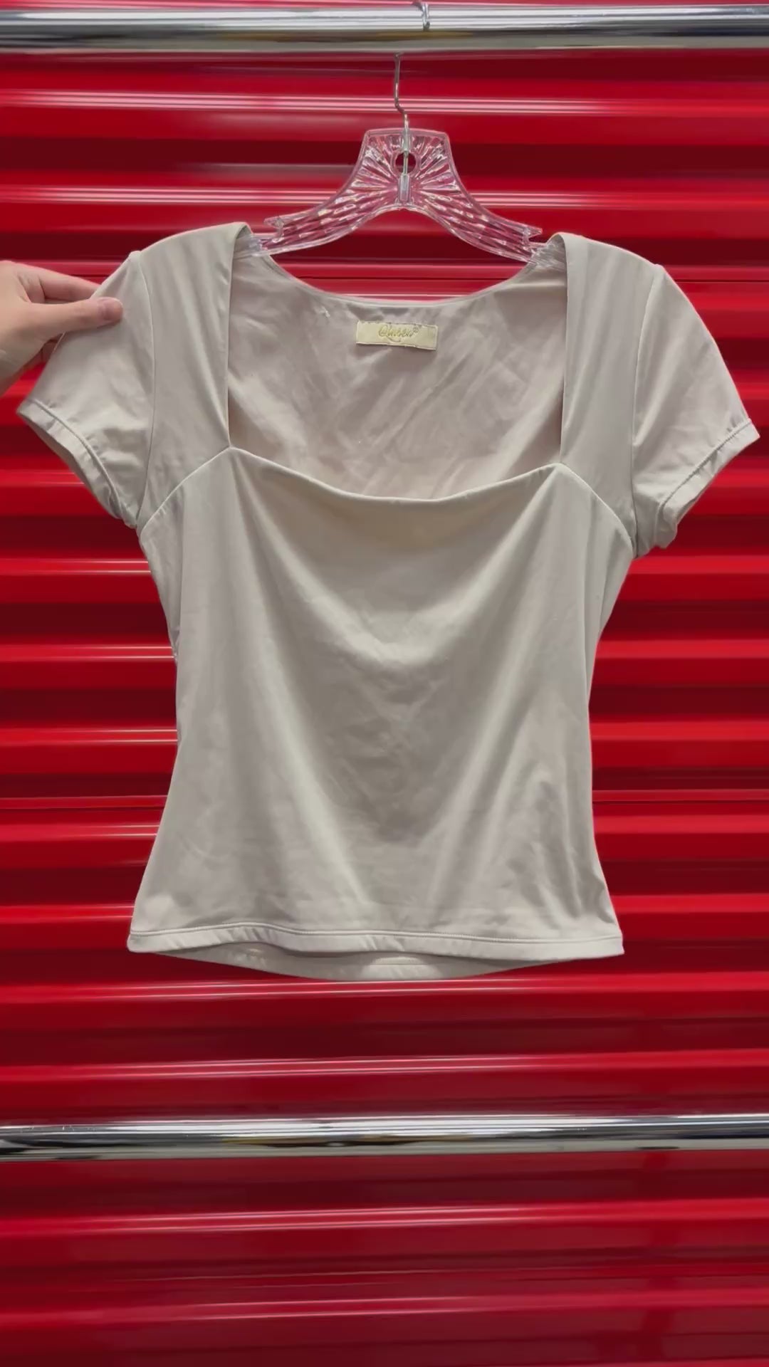 Women's Kingston Square Neck Top Size:S
