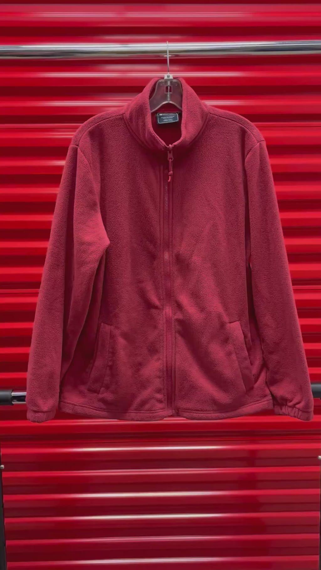 Mountain Warehouse Full-Zip Fleece Jacket Size: M