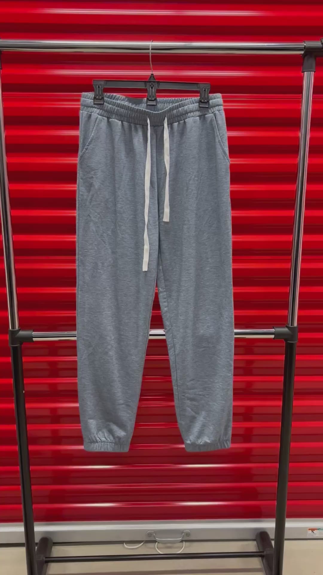 Ornamus Women Light Blue Sweatpants Size:L