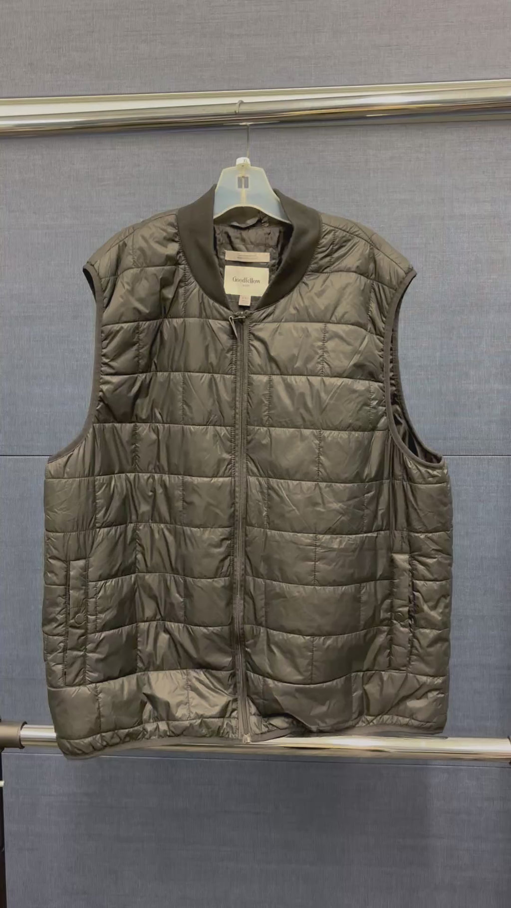 Goodfellow & Co. Men's Puffer Vest Size: XXL