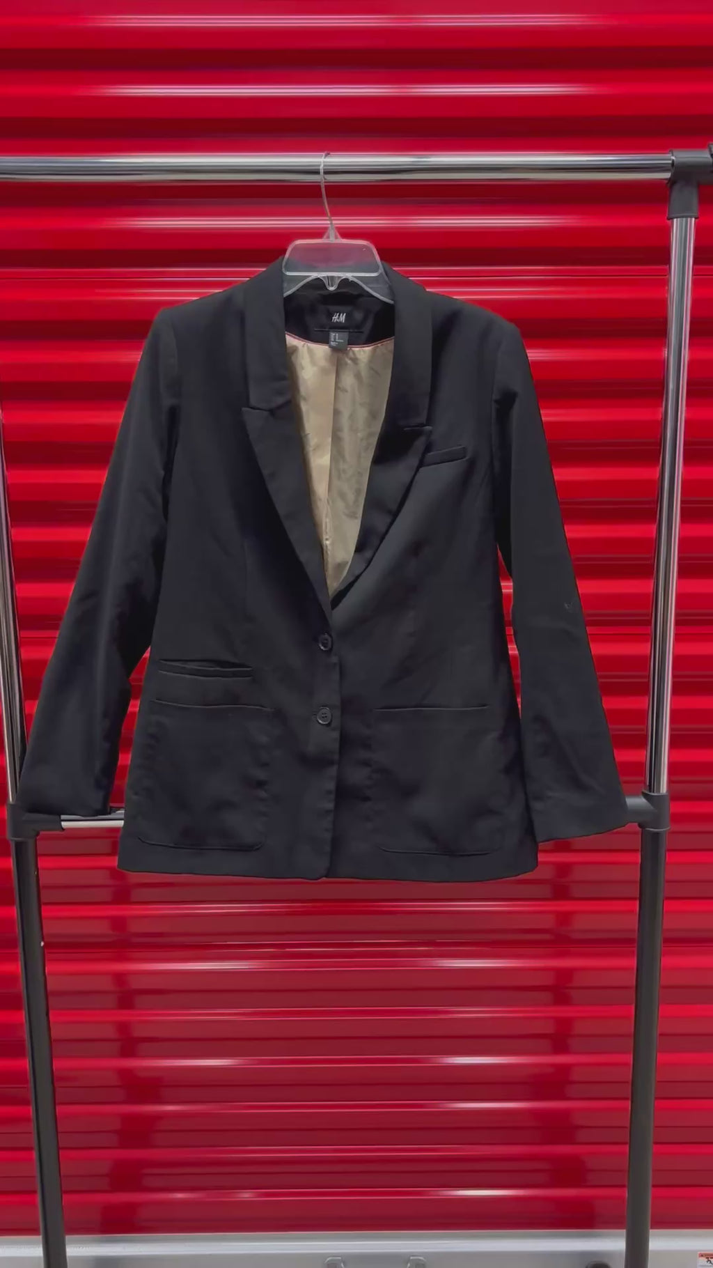 HM Women's Classic 2-Button Blazer Size 12