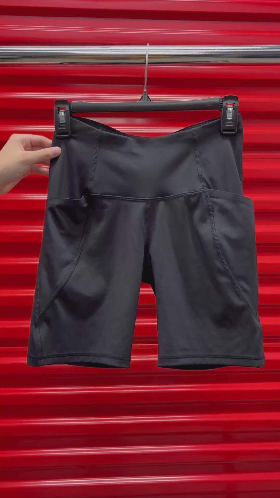 All in Motion Women's Black Biking Shorts Size: S