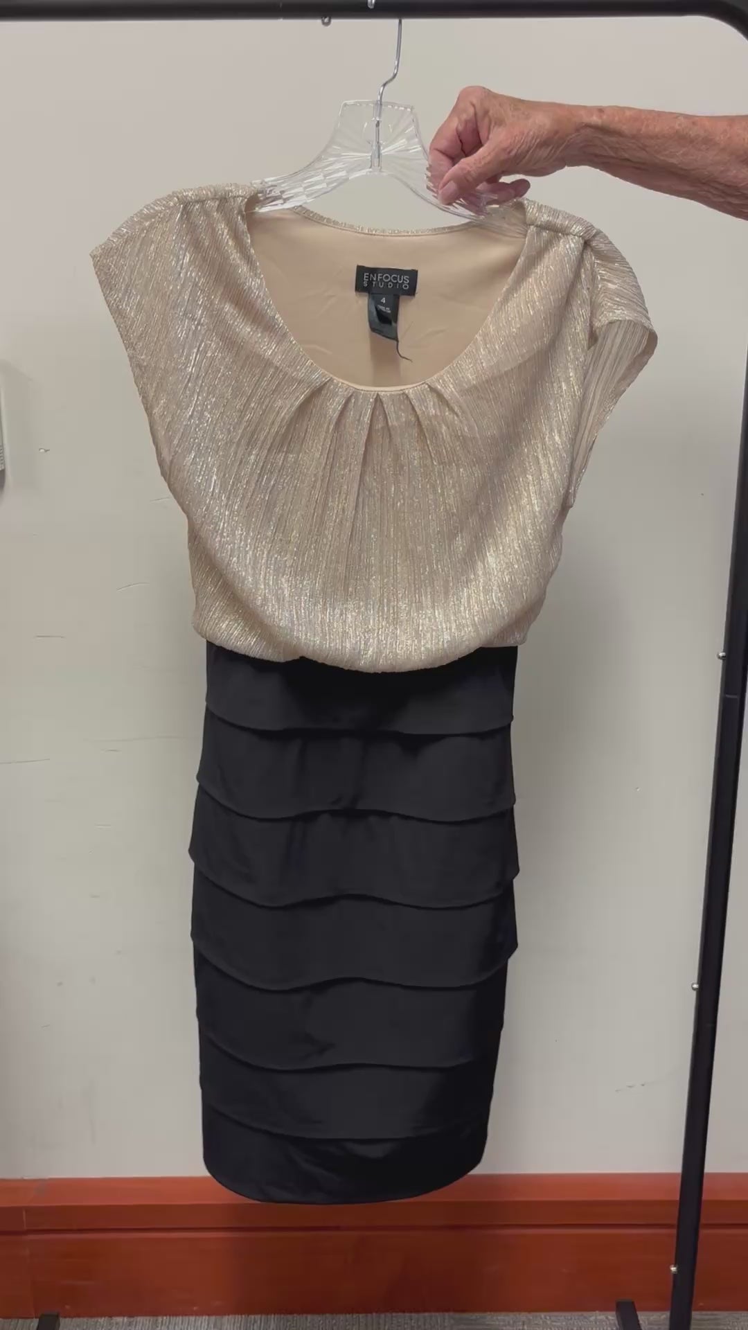 En Focus Studio Cocktail Dress Size: 4