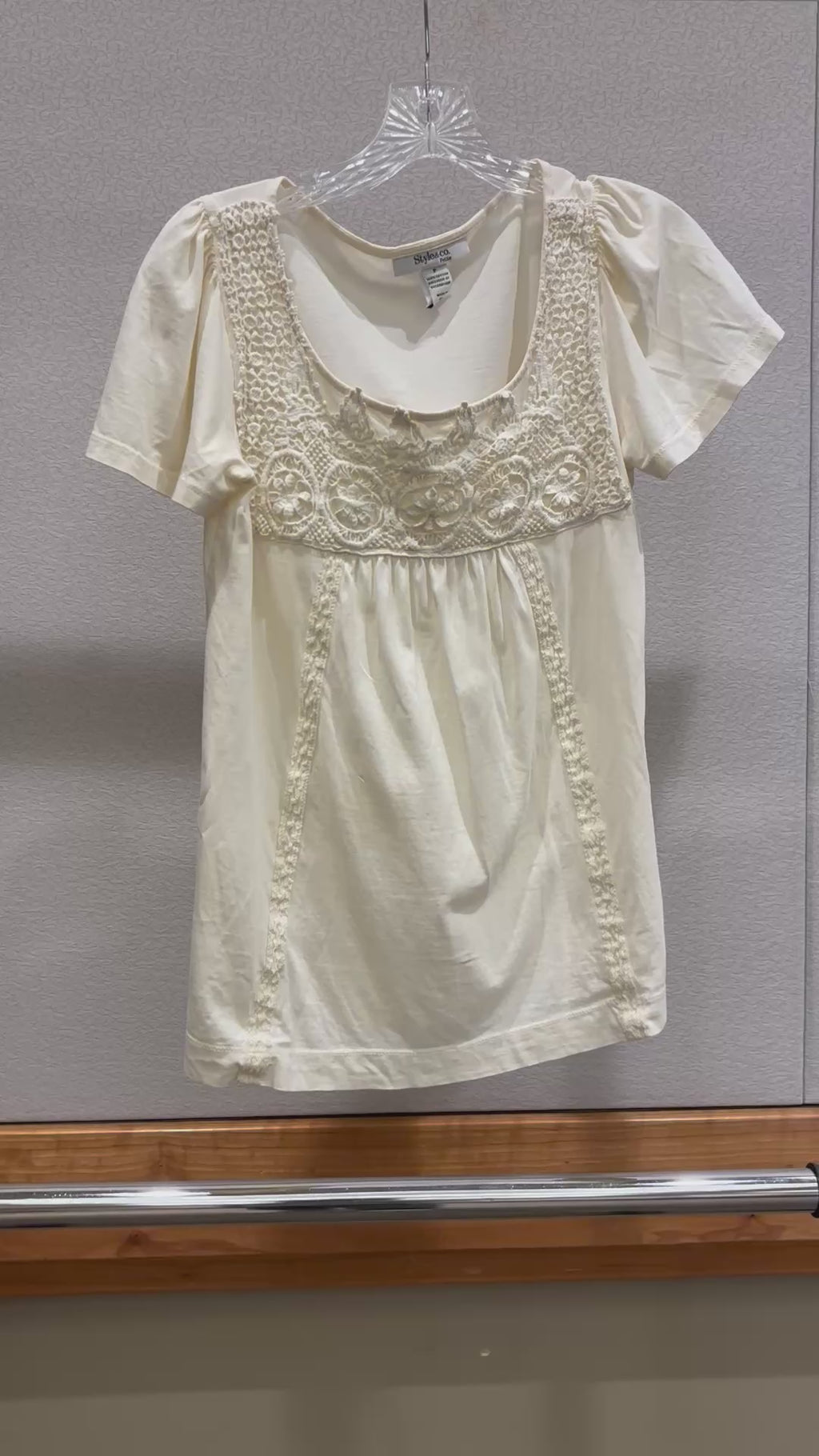 Women's Style Co. Cotton Top Size: P/P