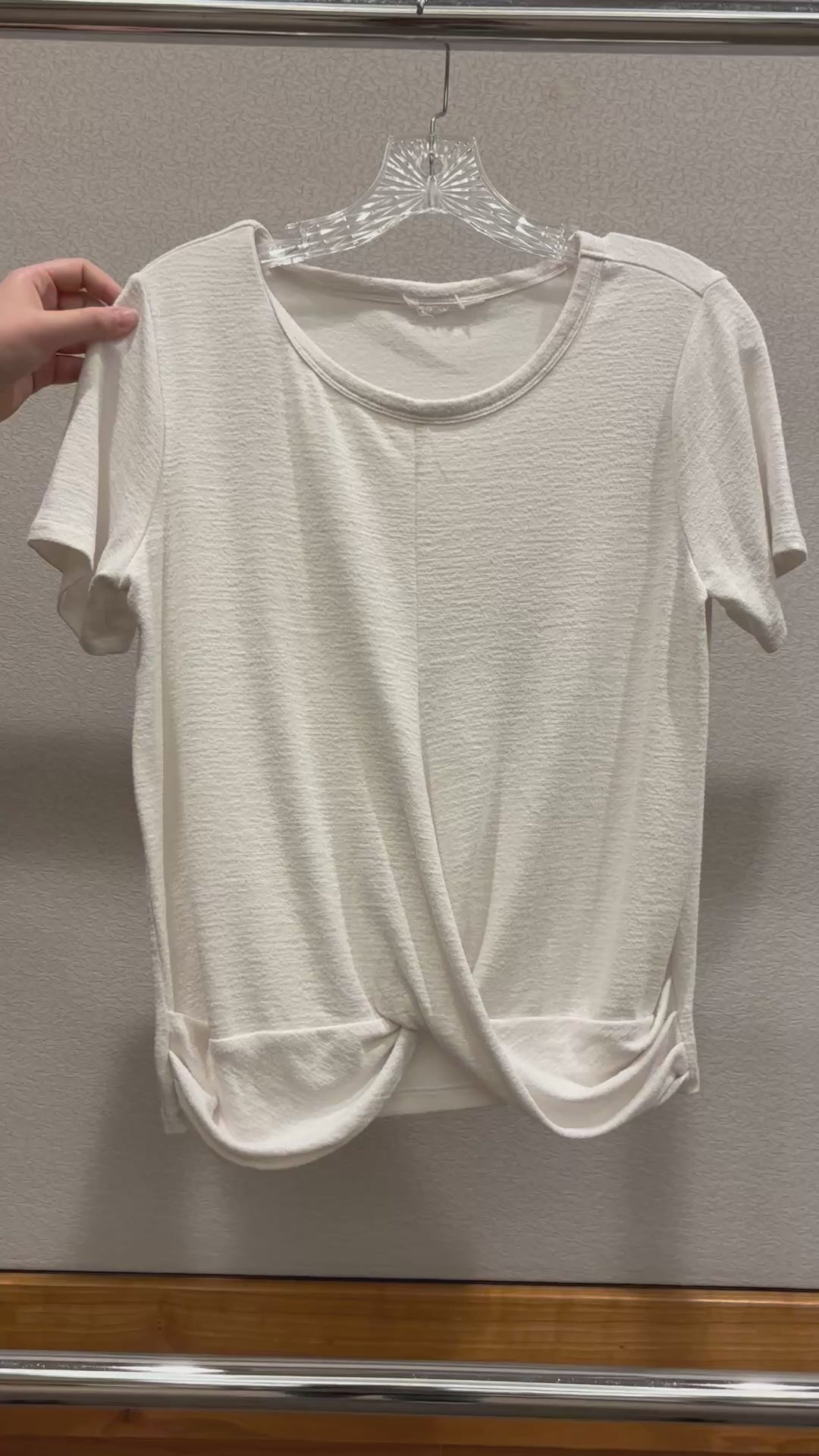 Women's White T-Shirt Size: S