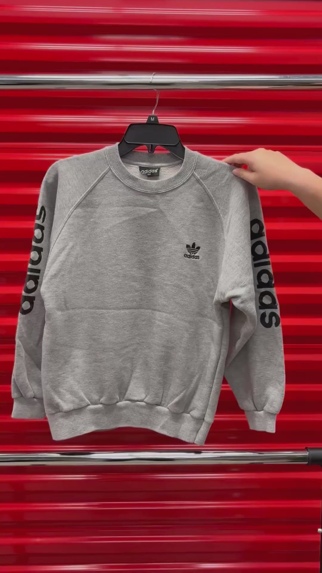 Men's Adidas Originals Trefoil Crewneck Sweatshirt Size: XS
