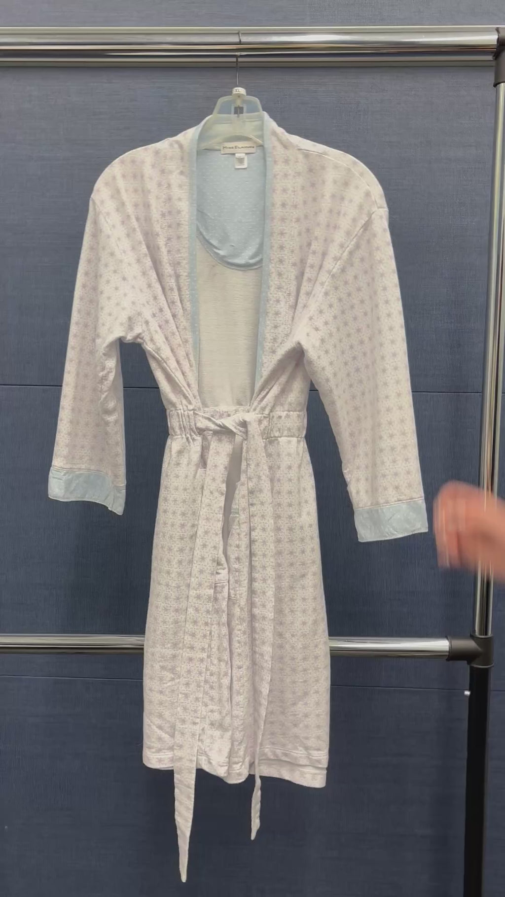 Women's Soft Pj Lounge Robe Size: M