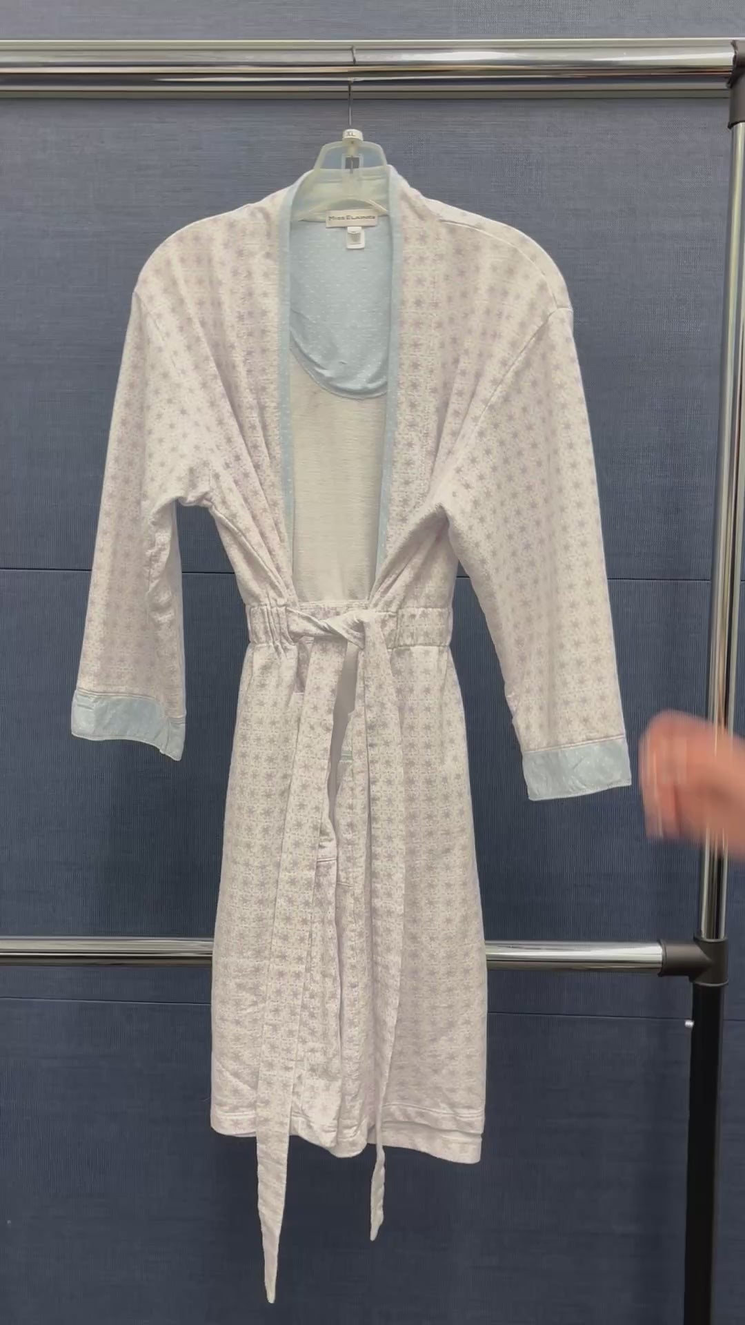Women's Soft Pj Lounge Robe Size: M
